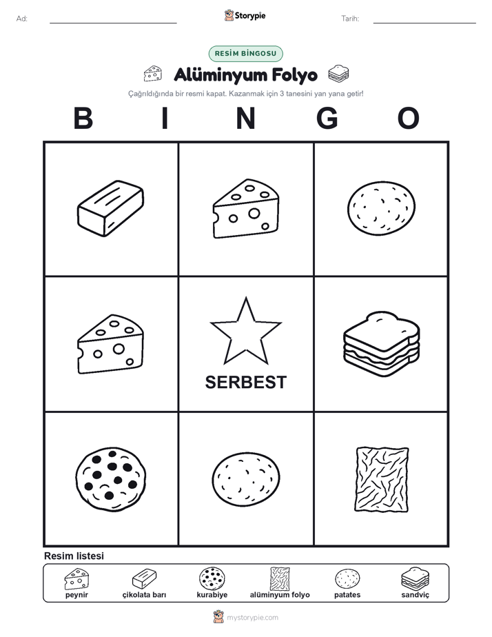 Resim Bingo
