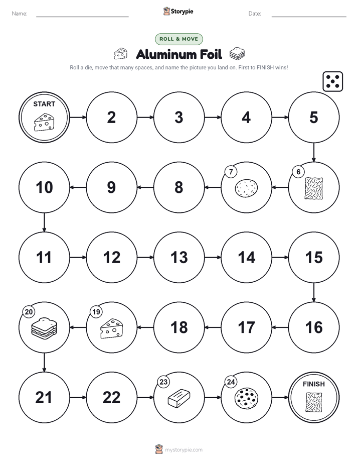 Roll & Move Game