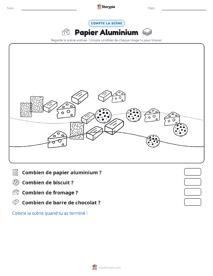 Scène de Comptage