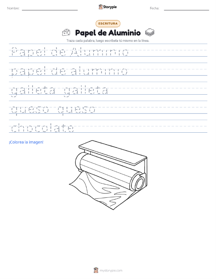 Práctica de Escritura