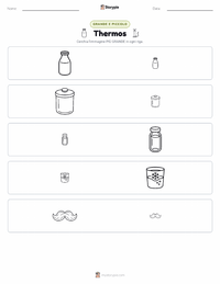 Anteprima della scheda stampabile di Thermos