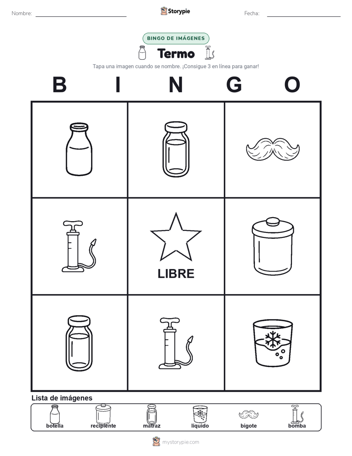 Bingo de Imágenes