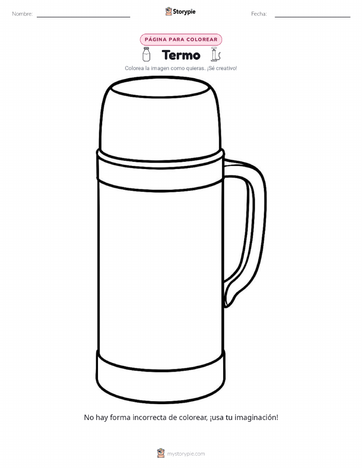 Página para Colorear