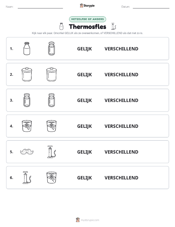 Zelfde of Verschillend