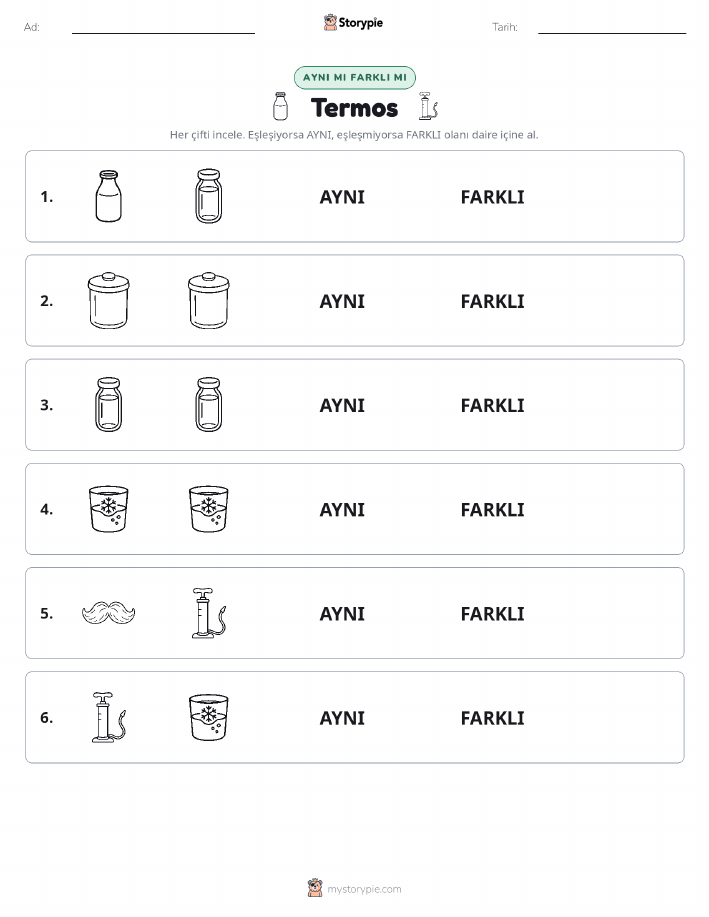 Aynı mı Farklı mı
