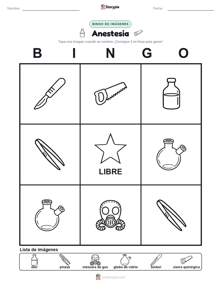 Bingo de Imágenes