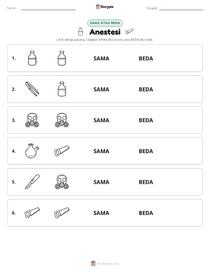 Sama atau Berbeda