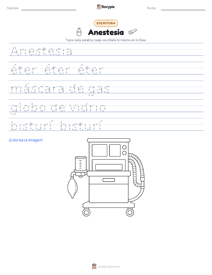 Práctica de Escritura