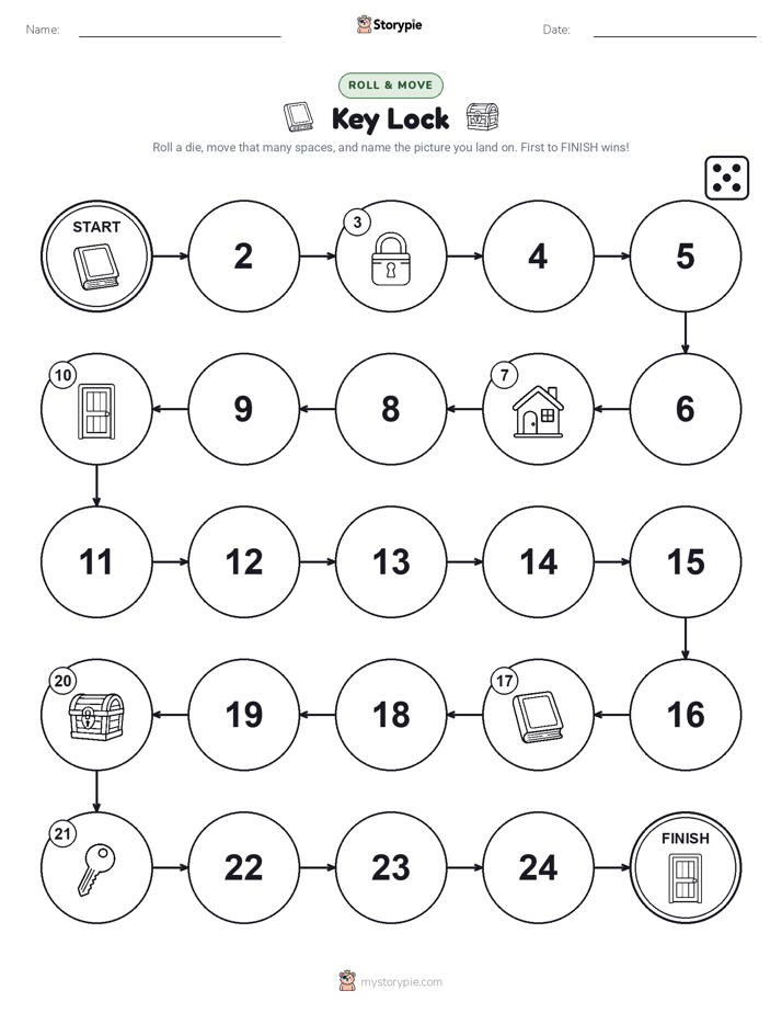 Roll & Move Game