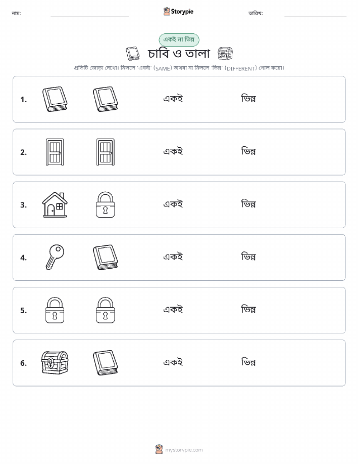 একই বা ভিন্ন