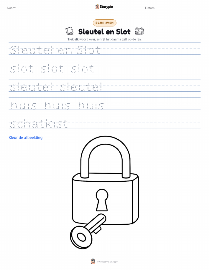 Schrijf Oefening