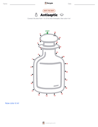 Antiseptic printable worksheet preview