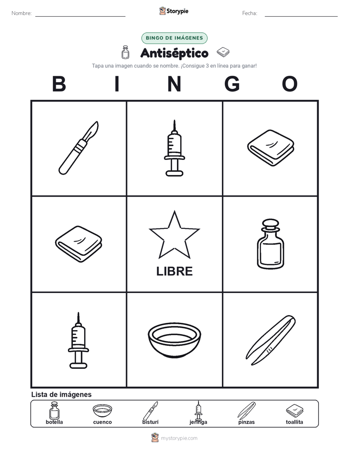 Bingo de Imágenes