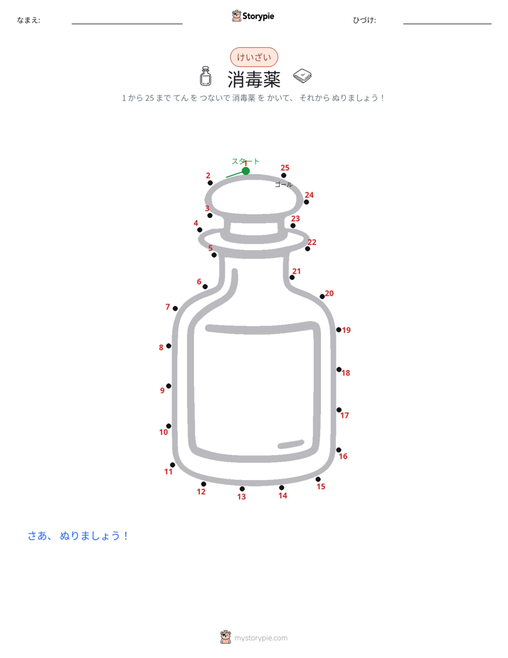 点つなぎ