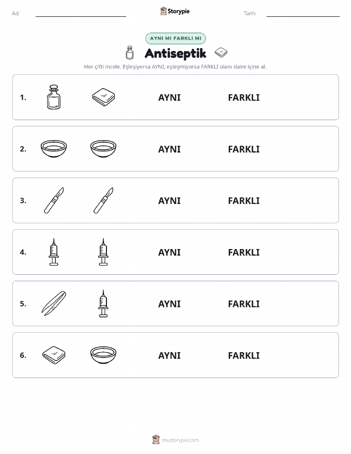 Aynı mı Farklı mı