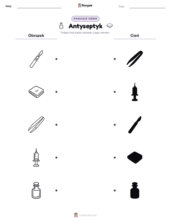 Dopasowanie cieni