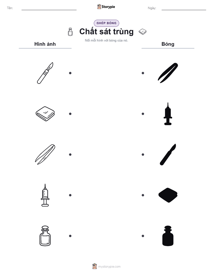 Ghép Hình Bóng