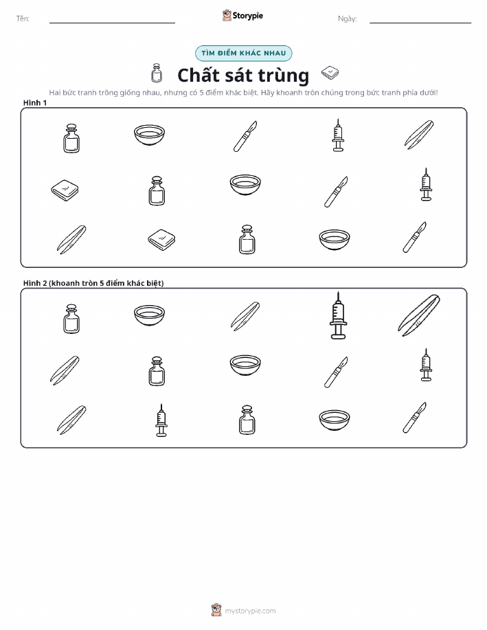 Tìm Sự Khác Biệt