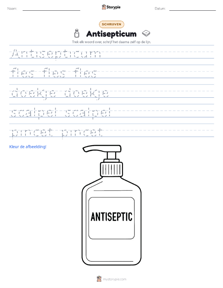 Schrijf Oefening
