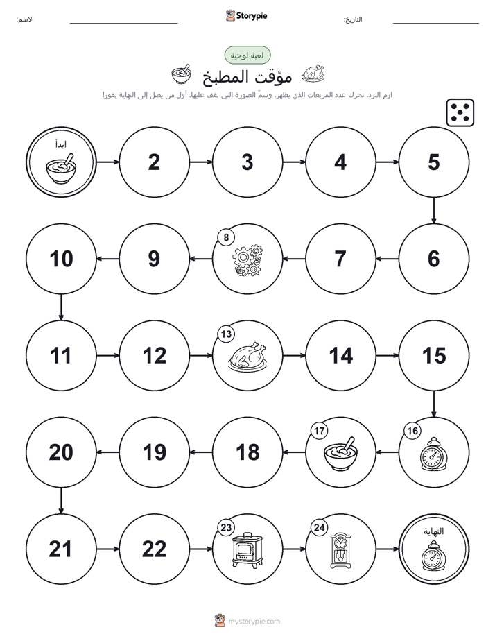 لعبة لف و تحرك