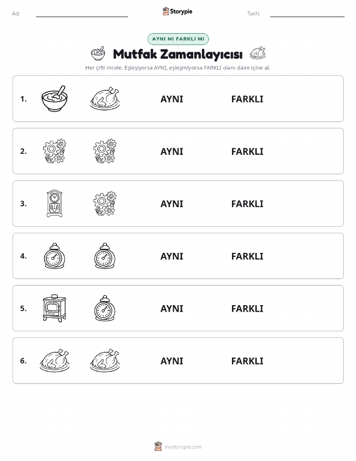Aynı mı Farklı mı