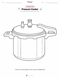 Pressure Cooker printable worksheet preview
