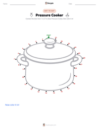 Pressure Cooker printable worksheet preview