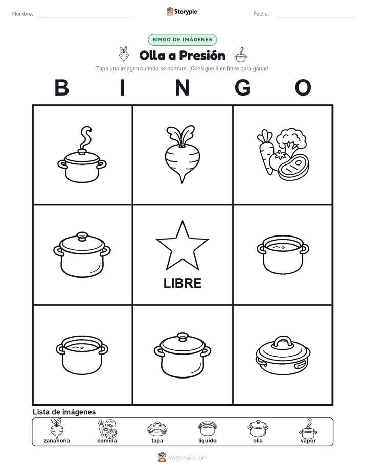 Bingo de Imágenes