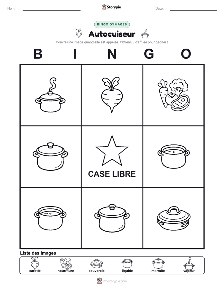 Bingo d'Images