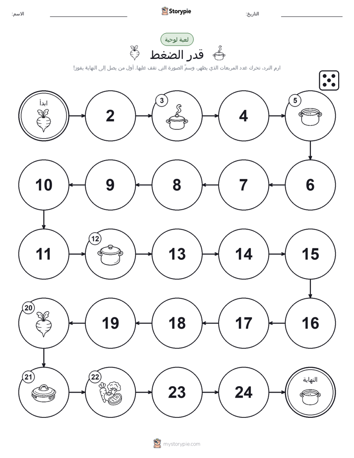 لعبة لف و تحرك