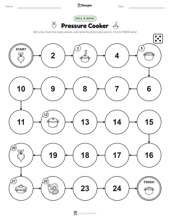 Roll & Move Game