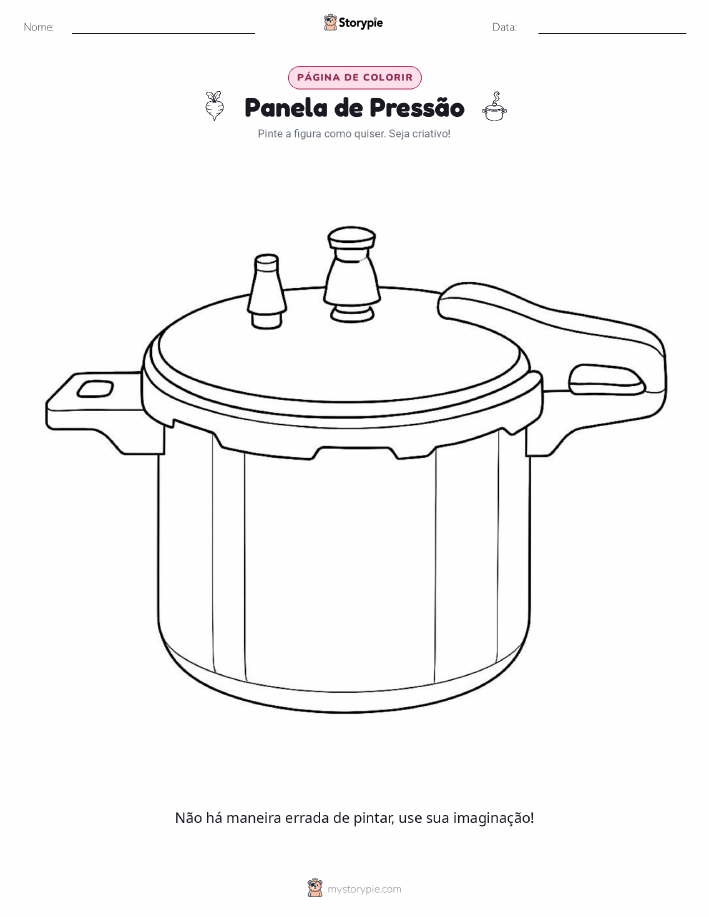 Página para colorir