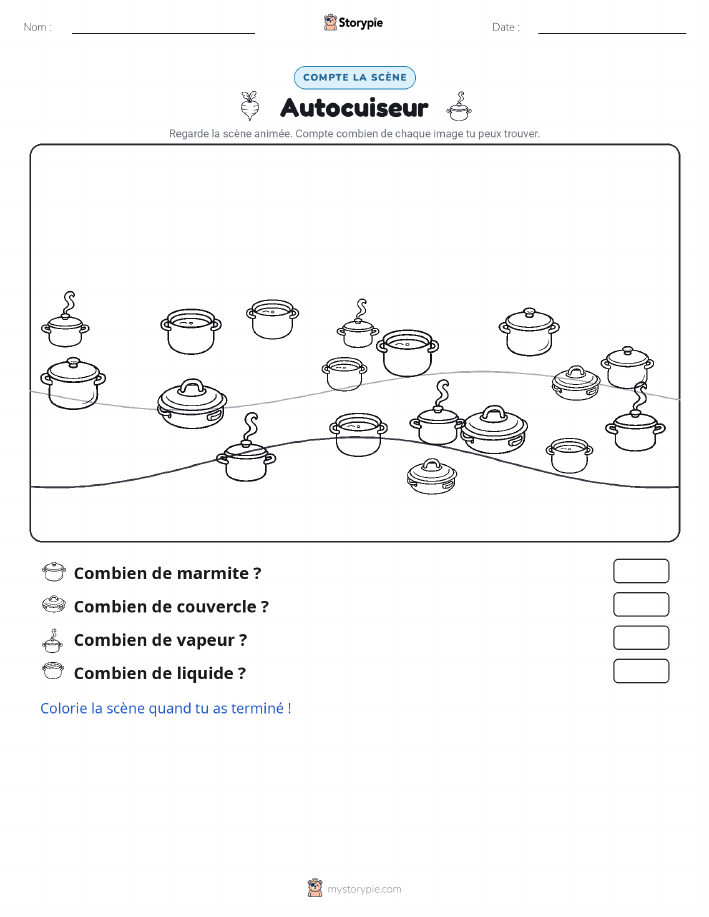 Scène de Comptage