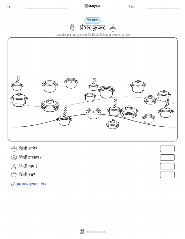 गणना दृश्य