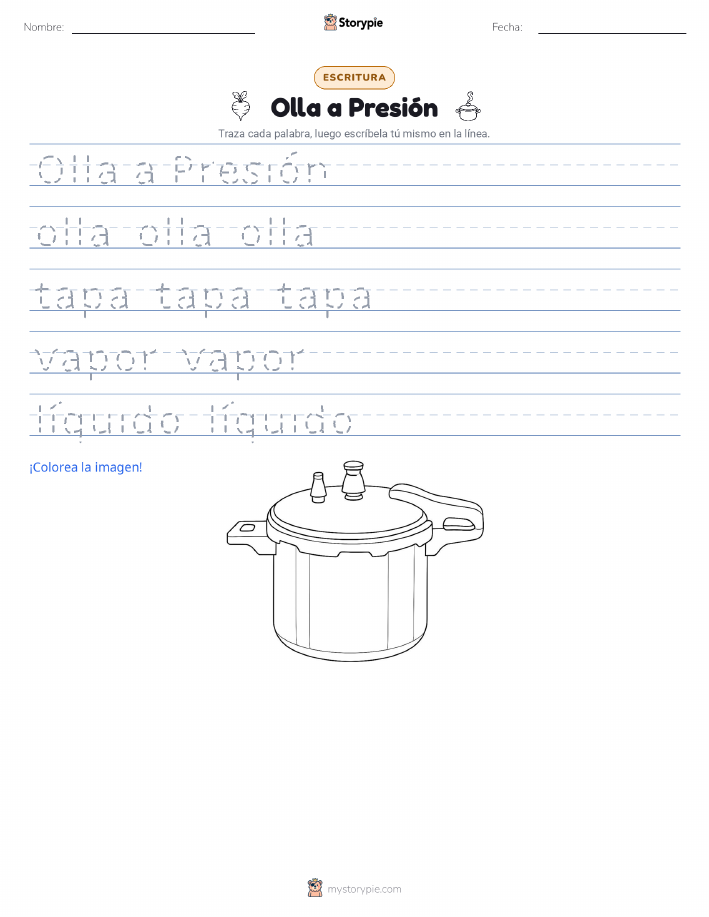 Práctica de Escritura