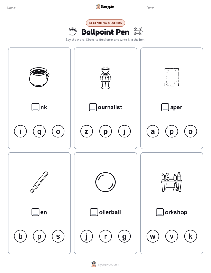 Beginning Sounds