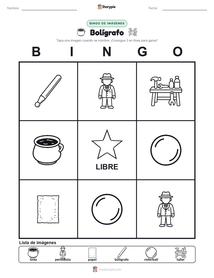 Bingo de Imágenes