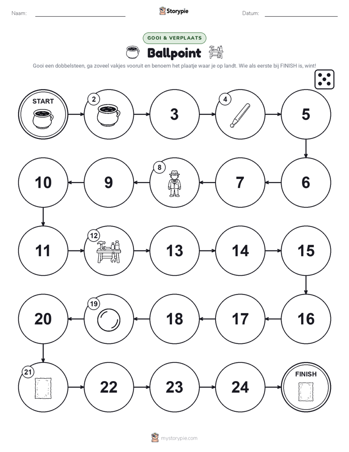 Rol & Beweeg Spel