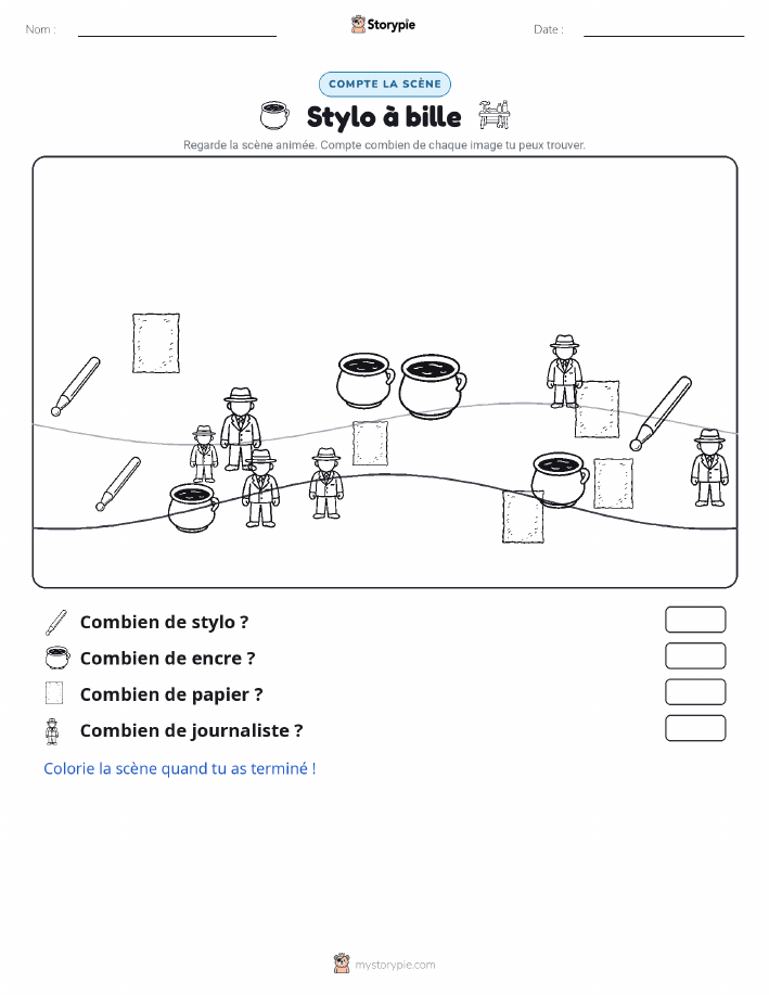 Scène de Comptage