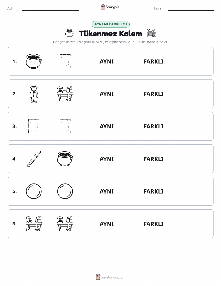 Aynı mı Farklı mı