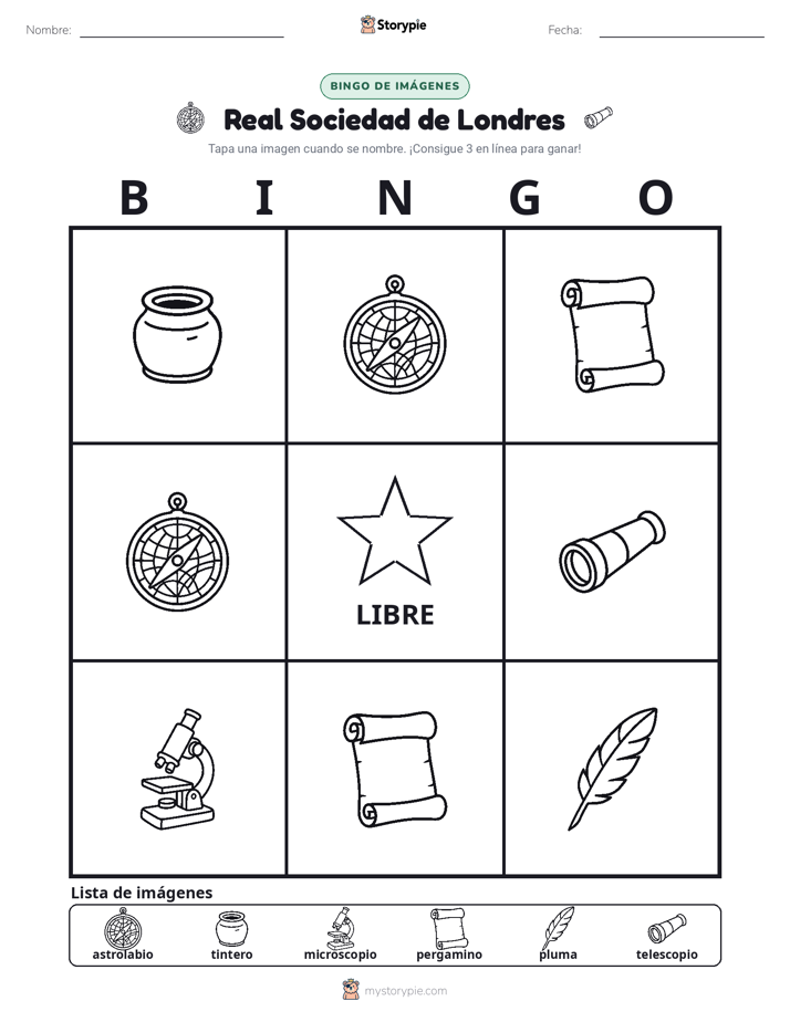 Bingo de Imágenes