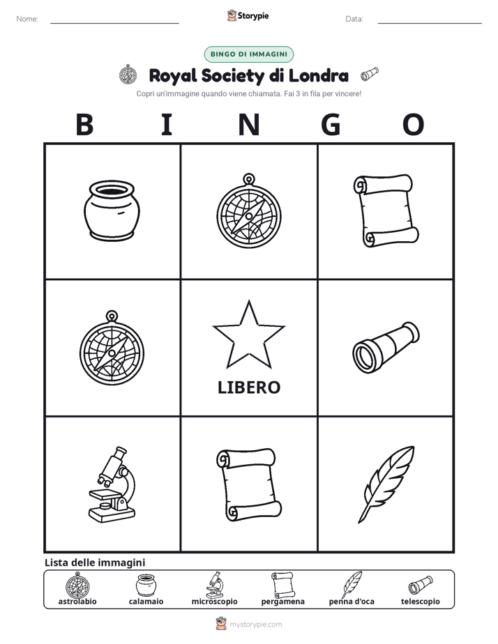 Bingo delle Immagini