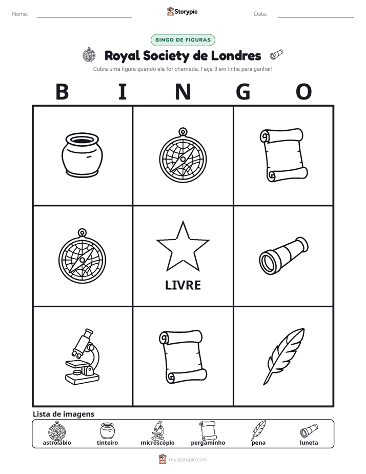 Bingo de Imagens