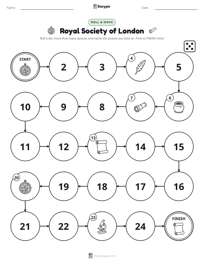 Roll & Move Game
