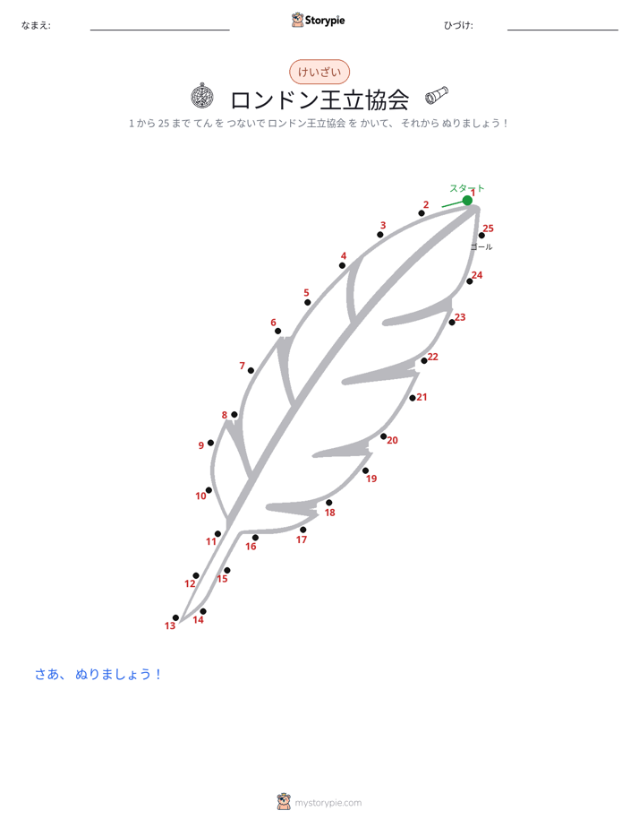 点つなぎ