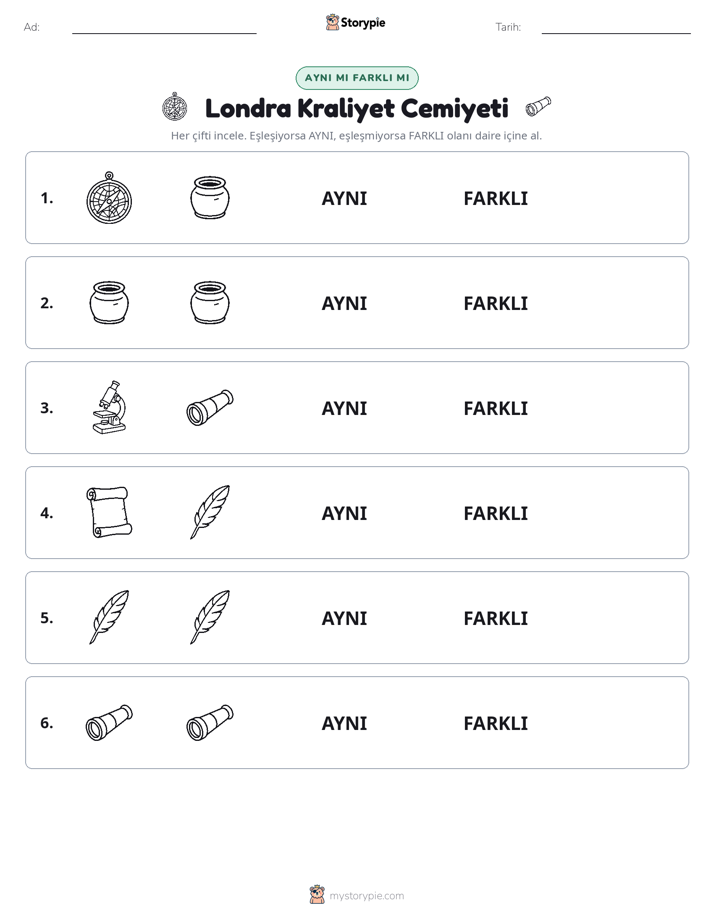 Aynı mı Farklı mı