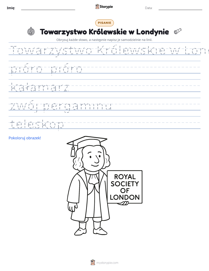 Ćwiczenie Pisania