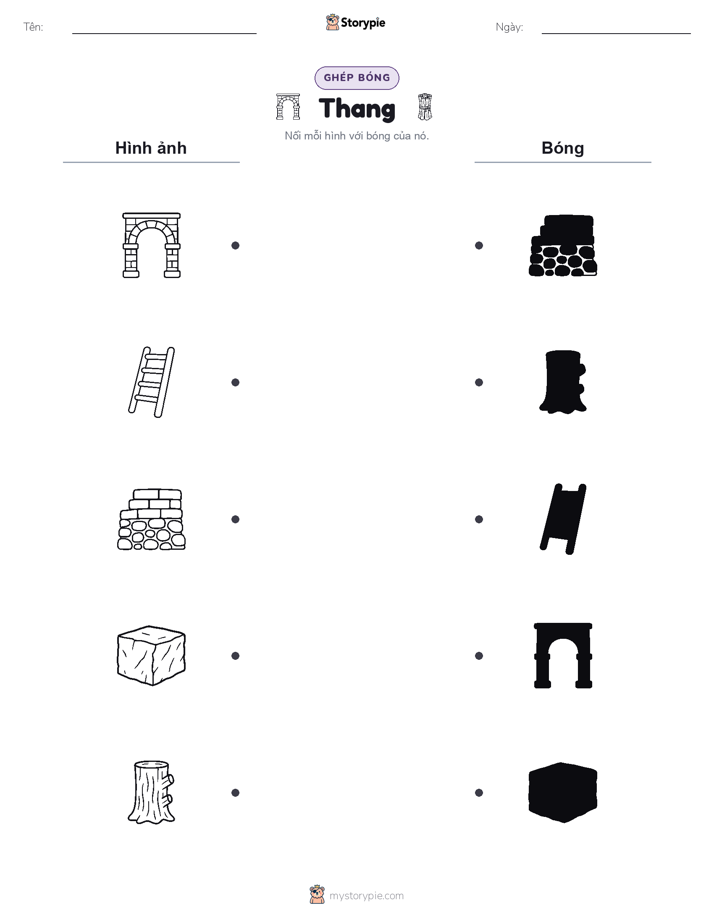 Ghép Hình Bóng