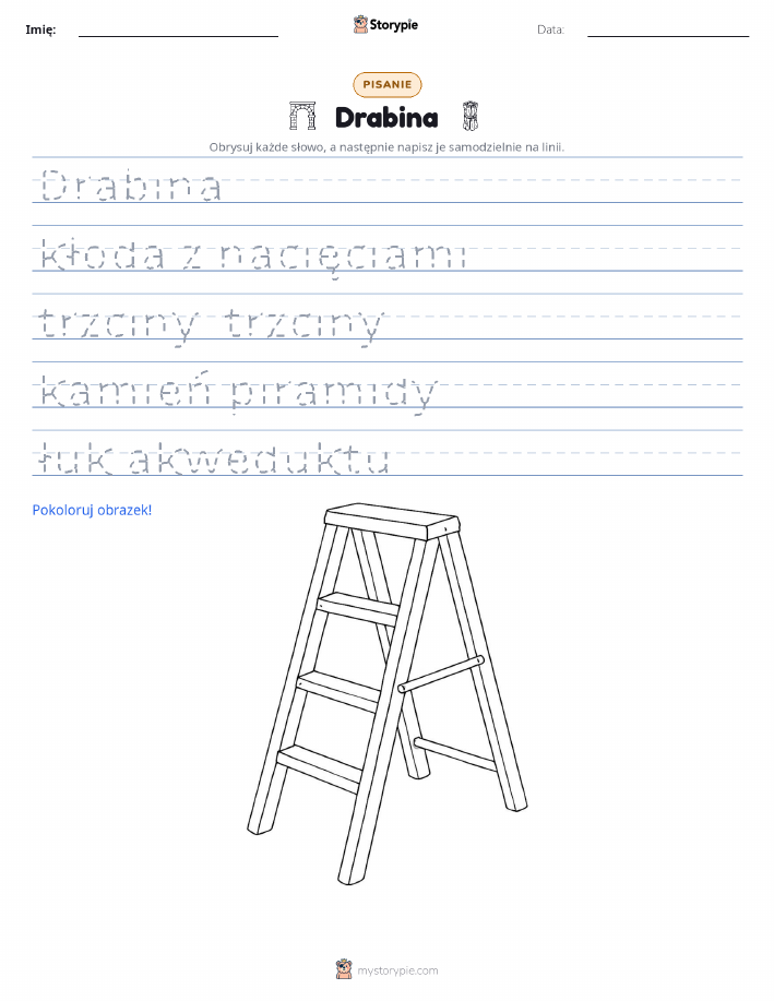 Ćwiczenie Pisania