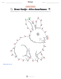 Br'er Rabbit afdrukbare werkblad voorbeeld